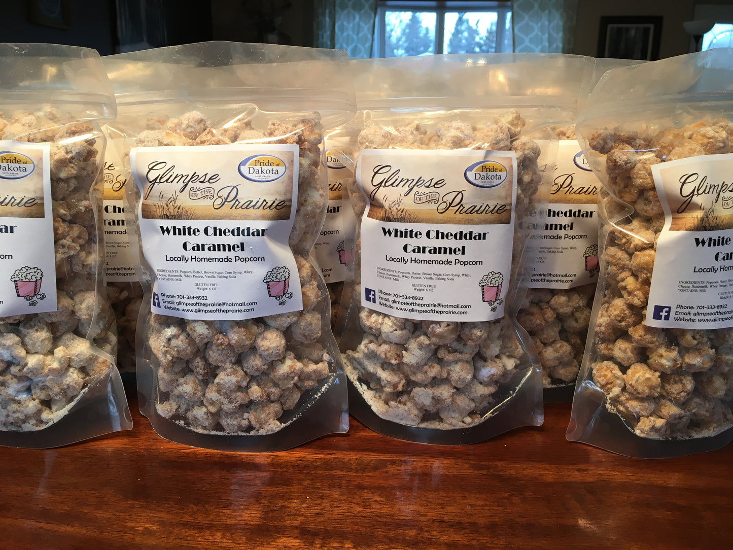 Caramel White Cheddar Popcorn