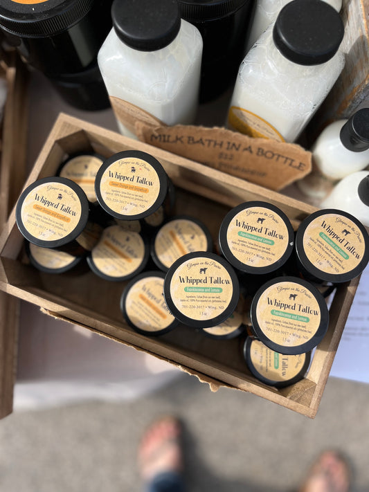 Frankincense and Lemon Whipped Tallow