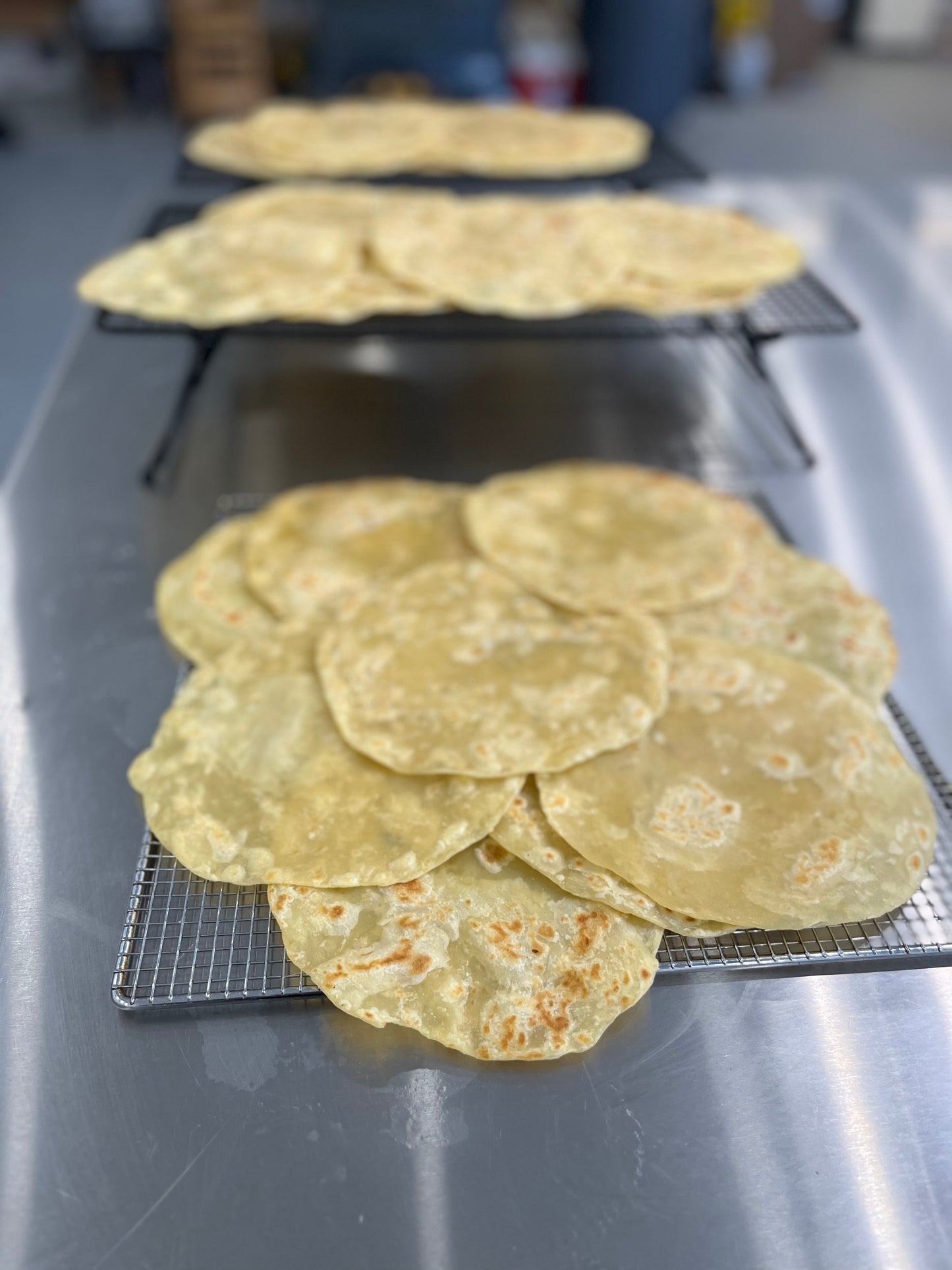 Garlic Chive Tortillas