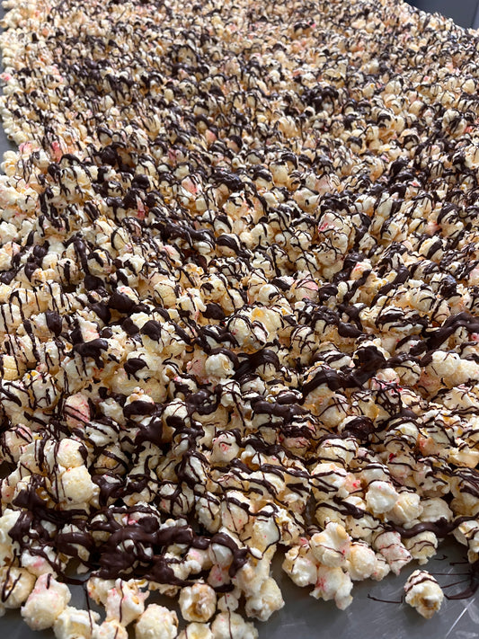Chocolate Peppermint Popcorn