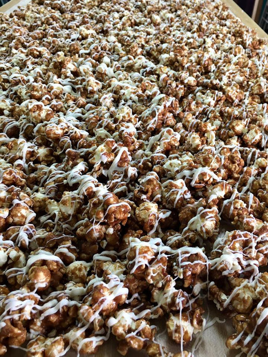 Caramel Apple Pie Popcorn