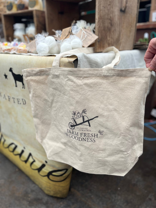 Glimpse of the Prairie Tote Bags